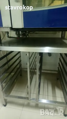 Стойка за конвектомат 90х80х88, снимка 2 - Обзавеждане на кухня - 48854873