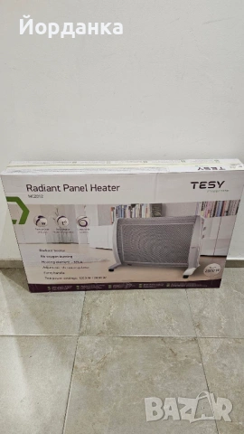 Неизползван подов конвектор TESY панелен лъчист 2000W, 2 степени