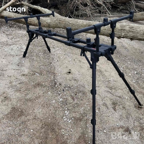 Шаранджйиска стойка за 3 броя въдици 