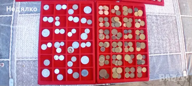 Колекция над 250броя монети с класьорите, снимка 2 - Нумизматика и бонистика - 48739487