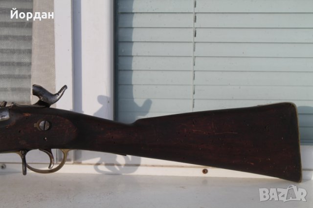 Английска капсулна пушка , снимка 6 - Антикварни и старинни предмети - 35862353