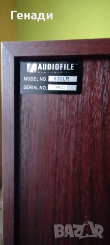 ТОП СЪСТОЯНИЕ чифт 2 броя тонколони AUDIOFILE 830LR, снимка 4 - Тонколони - 53228876