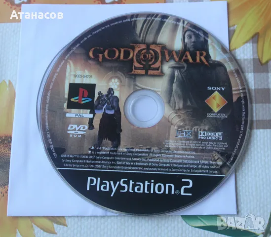 PS2 God of War II - само диска, снимка 2 - Игри за PlayStation - 48085198