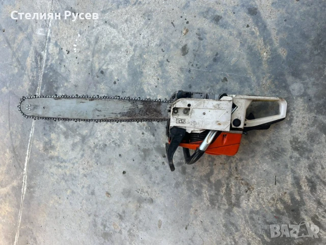 030625 Бензинов верижен трион / бензинова резачка за дърва / моторен трион - цена 50лв              , снимка 4 - Градинска техника - 50543293