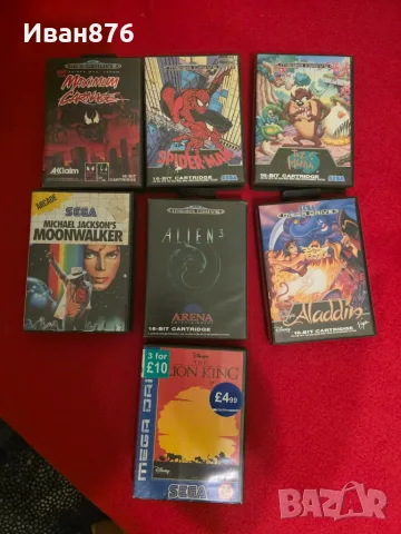 Оригинални игри SEGA MEGA DRIVE