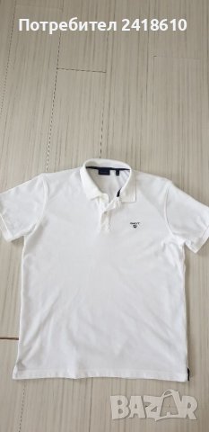 GANT Pique Cotton Size L НОВО! ОРИГИНАЛ! Мъжка Тениска!, снимка 7 - Тениски - 41738821