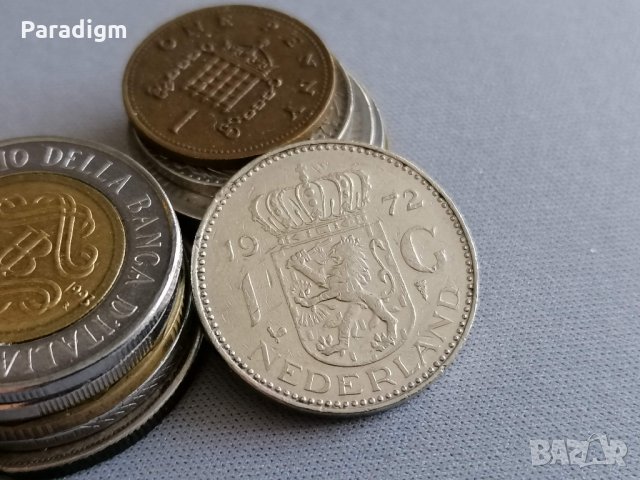 Монета - Холандия - 1 гулден | 1972г., снимка 1 - Нумизматика и бонистика - 28045951