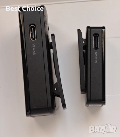 Професионален безжичен микрофон Boya Ultracompact 2.4  WMic5-M1 Dual-Channel, снимка 7 - Микрофони - 52818508