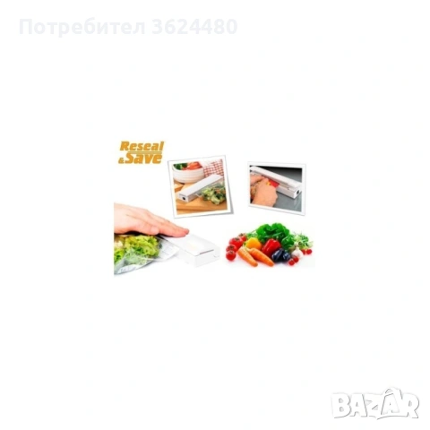 Уред за запечатване на хранителни продукти в торби и пликове 0627, снимка 2 - Други - 53456258