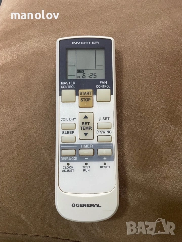 Дистанционно Климатик General