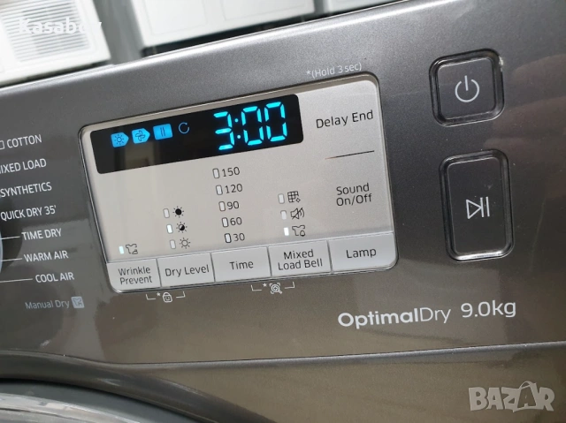 Графит 9Kg Сушилня Samsung Термопомпа 12м Гаранция Самсунг, снимка 5 - Сушилни - 53662796