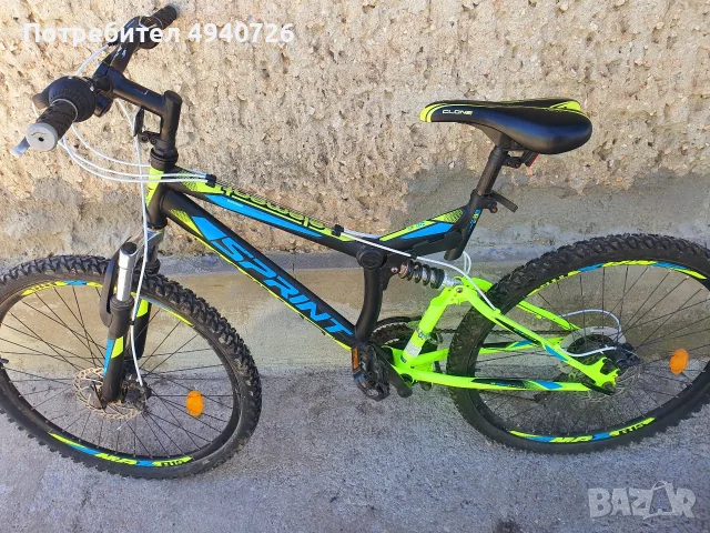 Продавам велосипед модел: Sprint Element DB 26, снимка 4 - Велосипеди - 56023414