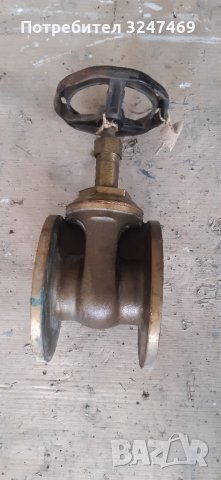 Кран шибърен бронзов