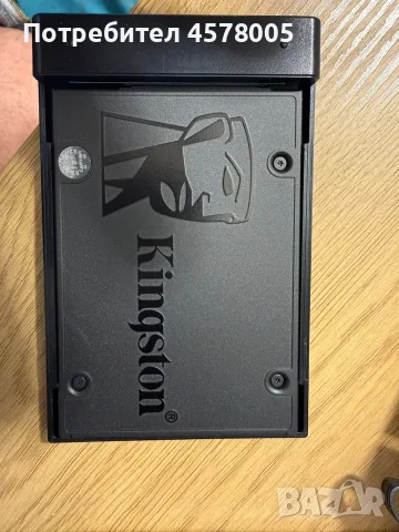Външен SSD Kingston A400 240GB + MAIWO USB кутия