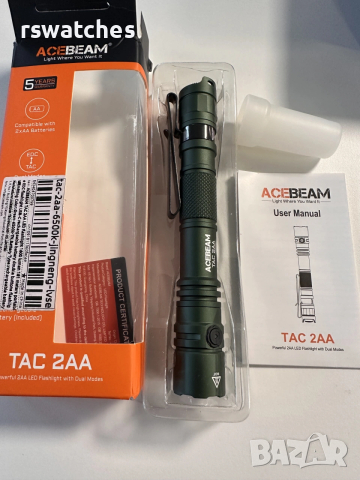 EDC фенер Acebeam TAC 2AA