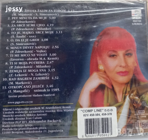 Zorica Brunclik - Колекция дискове, снимка 6 - CD дискове - 51363675