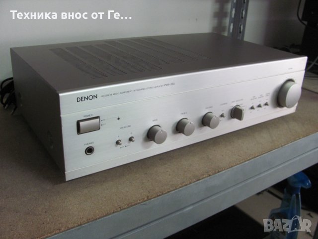 Усилвател Denon - Silver, снимка 3 - Ресийвъри, усилватели, смесителни пултове - 40178843