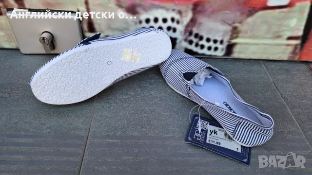 Английски детски еспадрили-Giorgio, снимка 5 - Детски обувки - 48989223