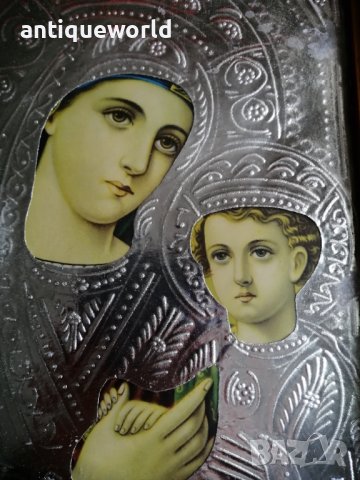 Стара Руска Икона Царска Русия, снимка 2 - Антикварни и старинни предмети - 40275338