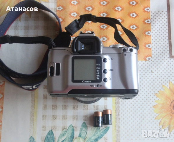 Canon EOS 300V + обектив EF 28-90mm, снимка 5 - Фотоапарати - 52546663