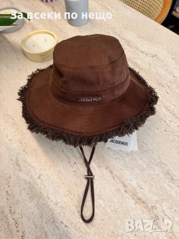 Jacquemus Дамска Лятна Шапка Капела - Налични Различни Цветове Код E746, снимка 3 - Шапки - 51293390