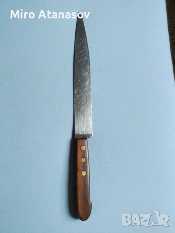 Стар голям български нож от царско време НОЖАРОВЪ Габрово, снимка 7 - Антикварни и старинни предмети - 52725389