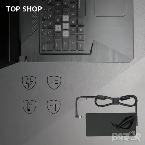 200W зарядно за лаптоп Asus Rog Strix G15 G17 Rog Zephyrus G16 Asus TUF Gaming F17 F15,20V/10A, снимка 6 - Друга електроника - 49731192