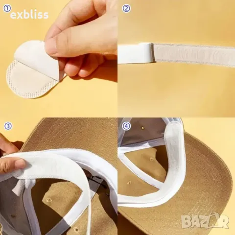 Еднократни подложки против изпотяване за ризи или шапки 10бр., снимка 5 - Други - 49224055