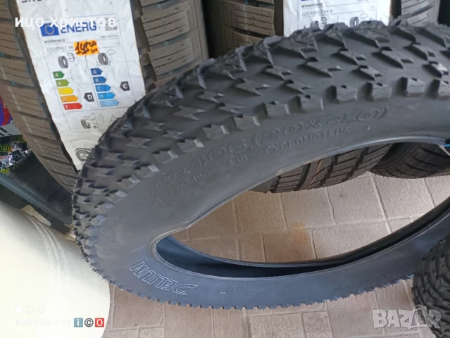 Велосипедни гуми за фатбайк 20х4.00 -102/90-406, снимка 7 - Части за велосипеди - 50711434