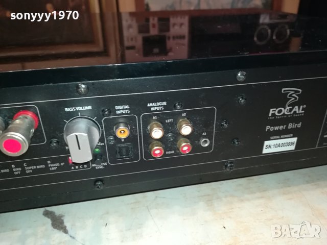 focal power bird-amplifier subwoofer-внос france 2702240719, снимка 15 - Ресийвъри, усилватели, смесителни пултове - 44488112
