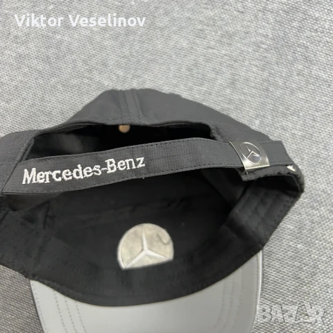 Оригинална Шапка Mercedes Benz Panel Cap One Size Черна, снимка 5 - Шапки - 51040409