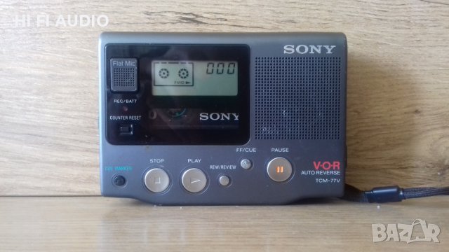 Sony TCM-77V Walkman, снимка 1 - Декове - 40452927