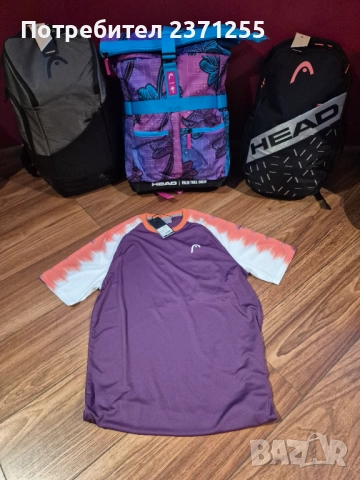 Екипировка Adidas, Lacoste, Nike,  Head, Yonex и Roland Garros