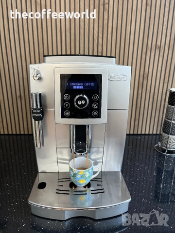 Delonghi ECAM 23.420.S - Перфектно състояние с 6 месеца гаранция!, снимка 3 - Кафемашини - 52987220