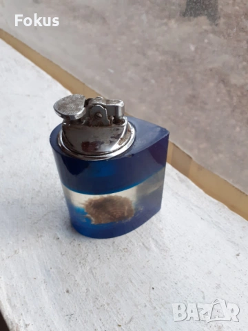 Настолна запалка, снимка 2 - Антикварни и старинни предмети - 53443873