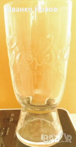 Стъклена чаша за бира Grolsch, за ценители и колекционери, лимитирано издание, снимка 2 - Чаши - 42496875