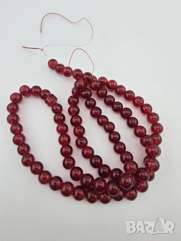 Стъклени Мъниста за Бижута 10мм 8мм 6 мм 4мм J279, снимка 2 - Други - 52480802