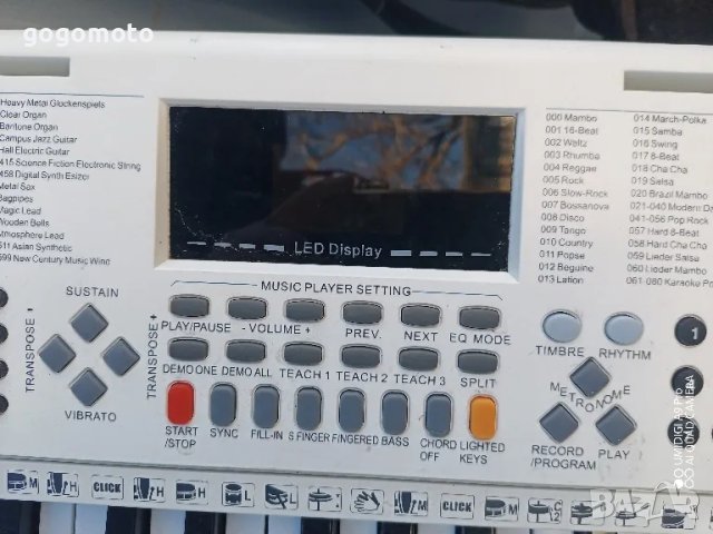 пиано, 🎹, йоника, синтезатор Vangoa VGK6101, клавир, USB,  пияно, миди, орган, снимка 16 - Синтезатори - 48681727
