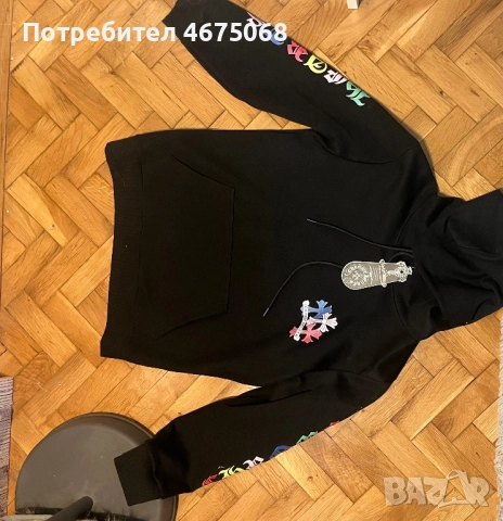 Chrome Hearts hoodie ОРИГИНАЛНО , снимка 2 - Спортни дрехи, екипи - 52743963