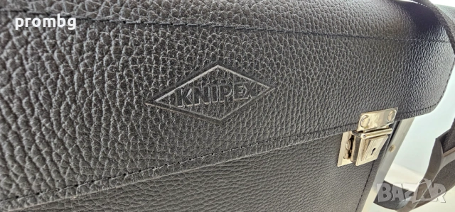 KNIPEX кожен работен куфар, чанта за инструменти, Германия, снимка 3 - Други инструменти - 53283441