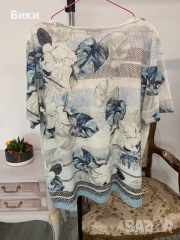 Красива елегантна тениска в размер XL, снимка 15 - Тениски - 44614539