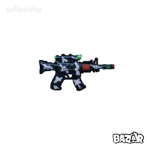 Музикален детски камуфлажен автомат 