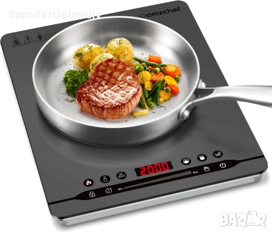 Индукционен котлон AMZCHEF 2000W