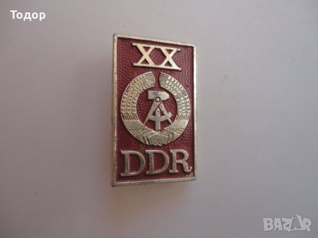 Немски знак значка DDR, снимка 2 - Колекции - 42203397