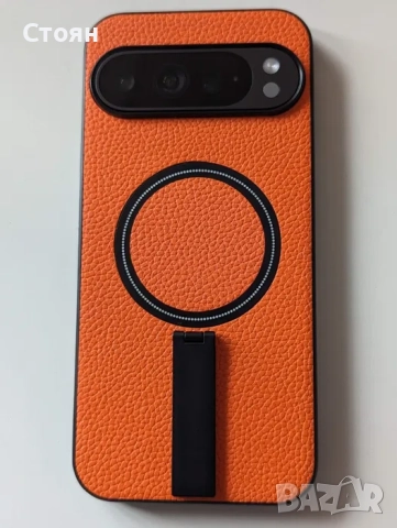 Телефон Google Pixel 9 Pro XL (128GB) | Топ Състояние + MagSafe Кейс-Стойка, снимка 3 - Други - 52487725