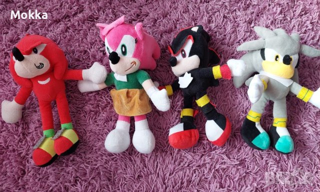 Плюшени играчки Соник, снимка 3 - Плюшени играчки - 41079961