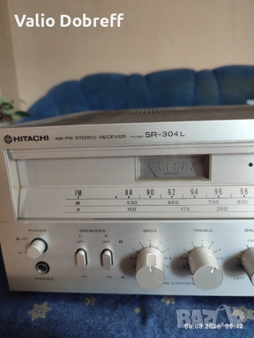 HITACHI - SR 304L ресивър, снимка 3 - Ресийвъри, усилватели, смесителни пултове - 53730932