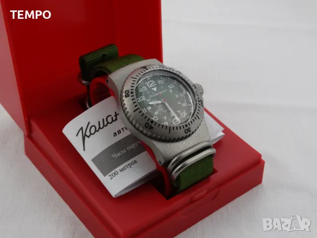 ВОСТОК КОМАНДИРСКИЕ АВТОМАТИЧЕН  ref: 280989 "Ратник", снимка 3 - Мъжки - 47886492