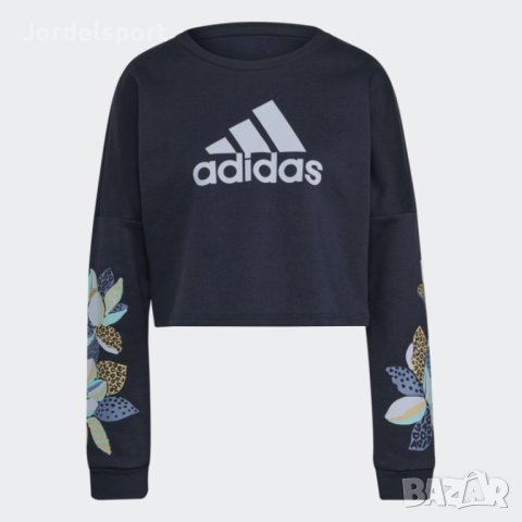 Дамско горнище Adidas W FARM G SWT, снимка 4 - Спортни екипи - 44339020