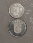 1 и 2 1/2 гулдена 1980 г. Холандия , снимка 2